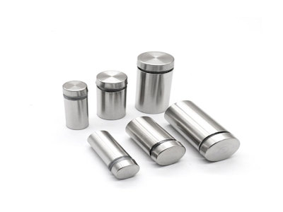 Acrylic Standoff Mounting Hardware Stainless Steel Nail For Advertising Stainless Steel Advertisement Screw